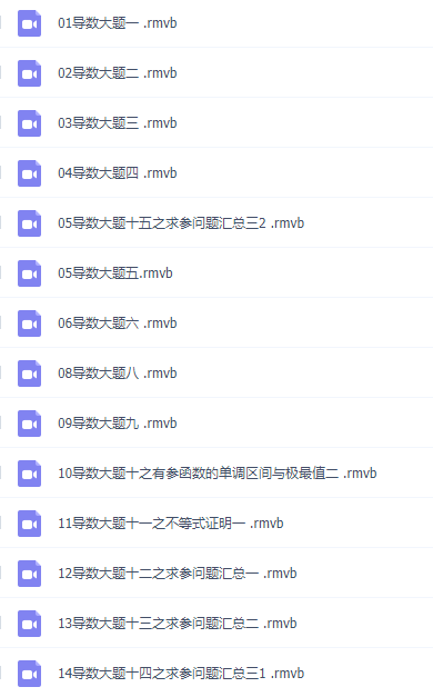 程伟巅峰数学全年笔记资源，高考复习视频详细讲解课程大全插图1