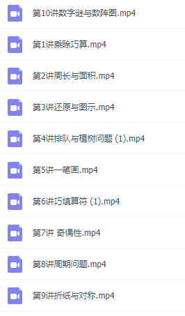 学而思微课思维创新大通关二年级数学电子版视频课程秘籍训练插图 学而思微课思维创新大通关二年级数学电子版视频课程秘籍训练插图