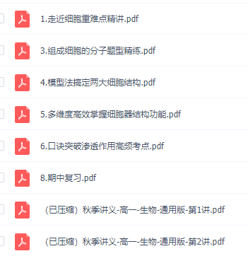 2021作业帮高一生物尖端班邓康尧重难点突破视频网课秋季班插图1 2021作业帮高一生物尖端班邓康尧重难点突破视频网课秋季班插图1