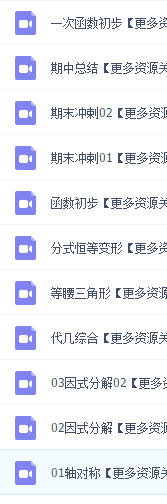 初二数学常雨寒春暑秋，全部都有，讲义齐全！插图