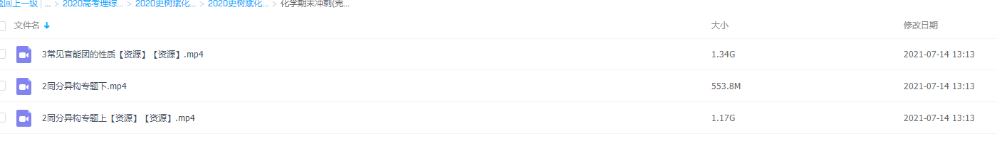 高三高考化学2020史树斌期末同分异构冲刺复习必备(完结)插图