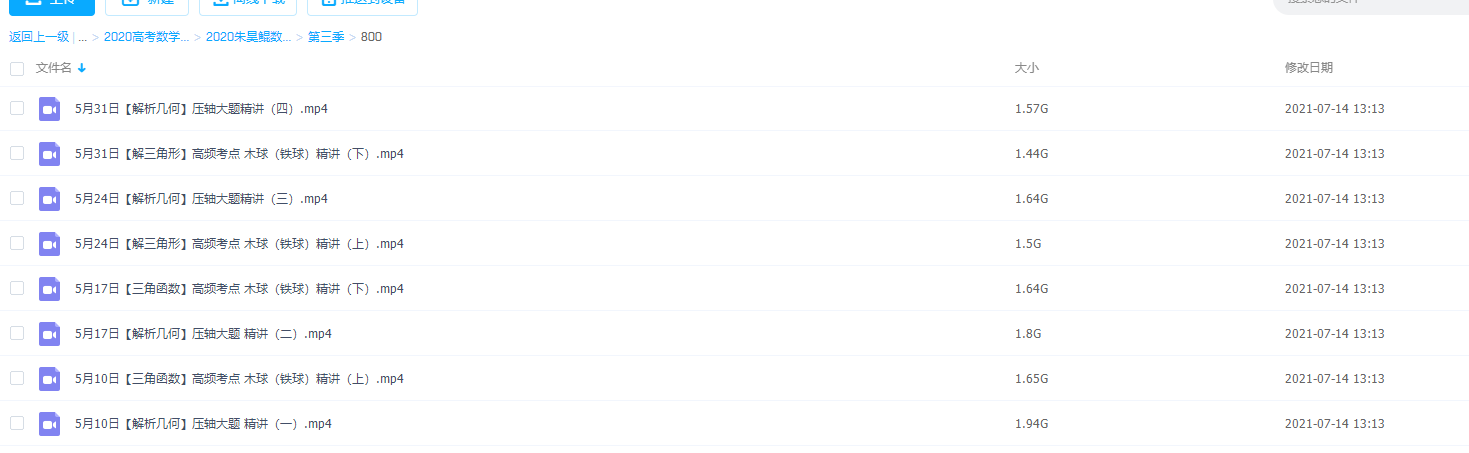 2020朱昊鲲数学高频知识点整理解析押题预测大题精讲资料课程插图 2020朱昊鲲数学高频知识点整理解析押题预测大题精讲资料课程插图
