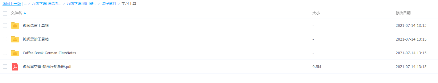 万国学院四门联报德语快速入门学好德语技巧讲解笔记大全插图1
