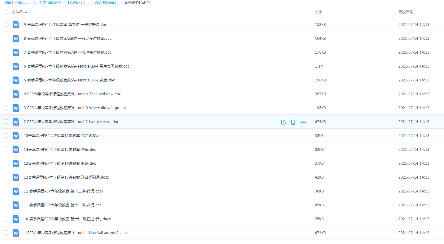 小学英语pep六年级下册知识点大全讲义教师版+学生版人教版插图 小学英语pep六年级下册知识点大全讲义教师版+学生版人教版插图