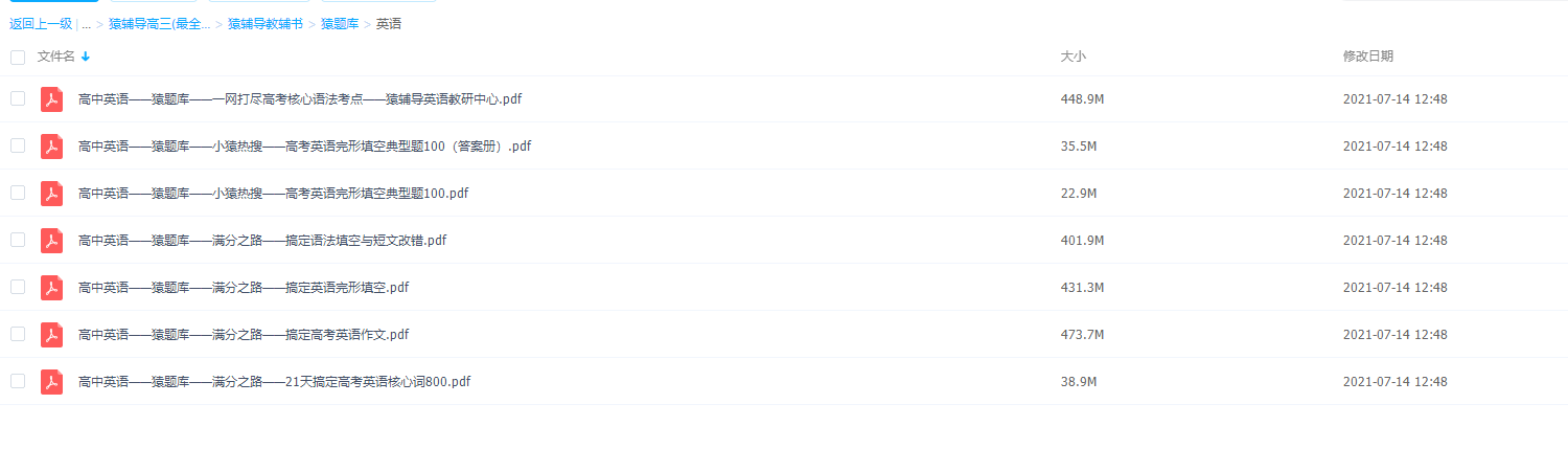 高中猿辅导教辅书猿题库英语高考重点复习讲解试题练习资料插图 高中猿辅导教辅书猿题库英语高考重点复习讲解试题练习资料插图