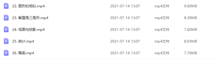 初中乐乐课堂数学知识点总结及公式大全中考必备视频插图1