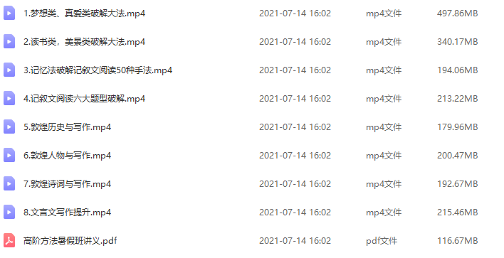 2020包君成初中语文写作文言文暑假高阶方法班视频课程插图 2020包君成初中语文写作文言文暑假高阶方法班视频课程插图