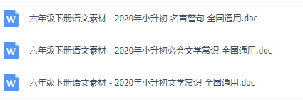 小升初语文总复习基础知识与积累,必背考点讲义整理全国通用插图 小升初语文总复习基础知识与积累,必背考点讲义整理全国通用插图