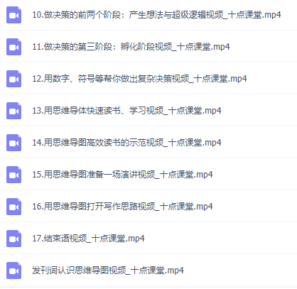 迅速提高效率与思考力思维导图视频课程，工作学习更轻松插图1
