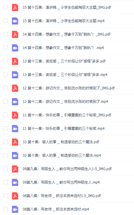 超懂学生的初中作文提分课必学的突破大绝招，告别死记硬背！插图1