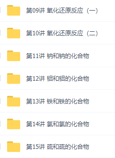 初升高暑假班化学必修1预习领先班赵文乐15讲视频资源课程插图1 初升高暑假班化学必修1预习领先班赵文乐15讲视频资源课程插图1