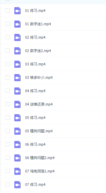小学数学进阶练习知识点归纳必备公式梳理重点leve3插图 小学数学进阶练习知识点归纳必备公式梳理重点leve3插图