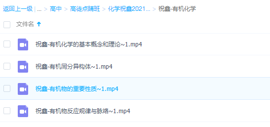 2021高途点睛班高考化学祝鑫知识点总结学习插图1