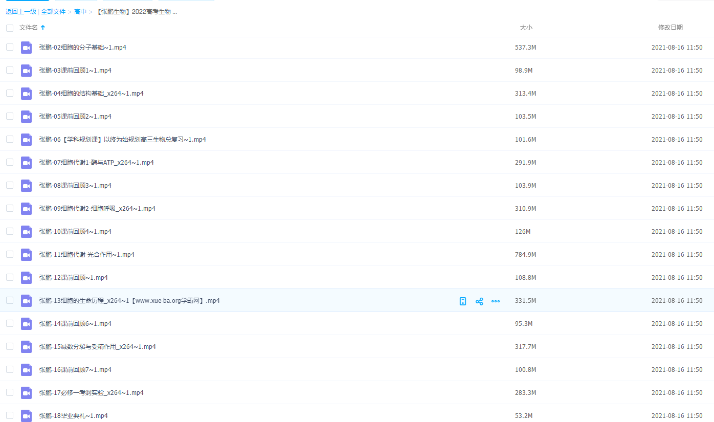 【张鹏生物】2022高考生物教材张鹏生物一轮复习A+班插图 【张鹏生物】2022高考生物教材张鹏生物一轮复习A+班插图
