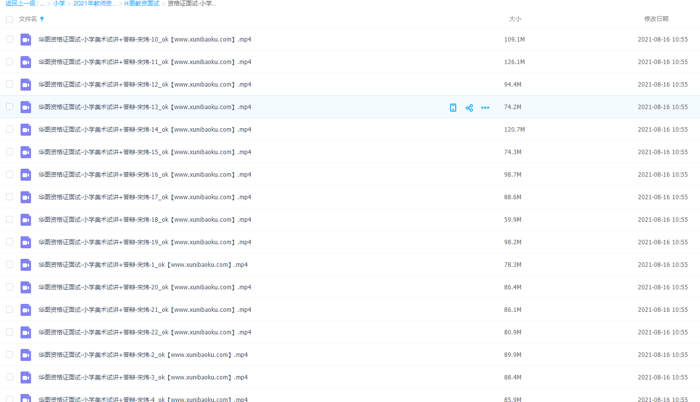 2021资格证面试小学美术试讲+答辩宋炜老师22视频讲义插图 2021资格证面试小学美术试讲+答辩宋炜老师22视频讲义插图