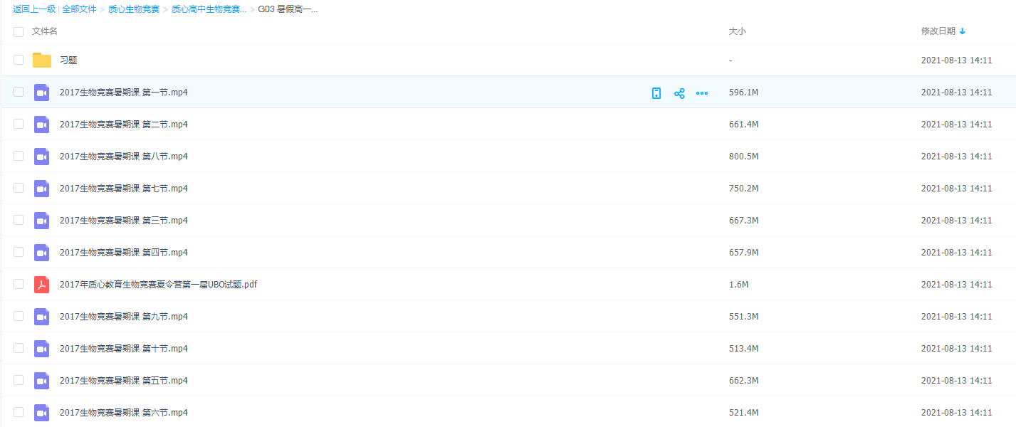 质心高中生物竞赛15套G03暑假高一生物竞赛提升答题技巧学习视频插图 质心高中生物竞赛15套G03暑假高一生物竞赛提升答题技巧学习视频插图