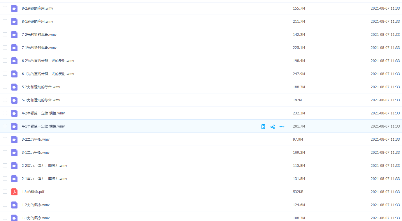 初中物理阮红重点强化开启物理新世界之力学、光学插图 初中物理阮红重点强化开启物理新世界之力学、光学插图