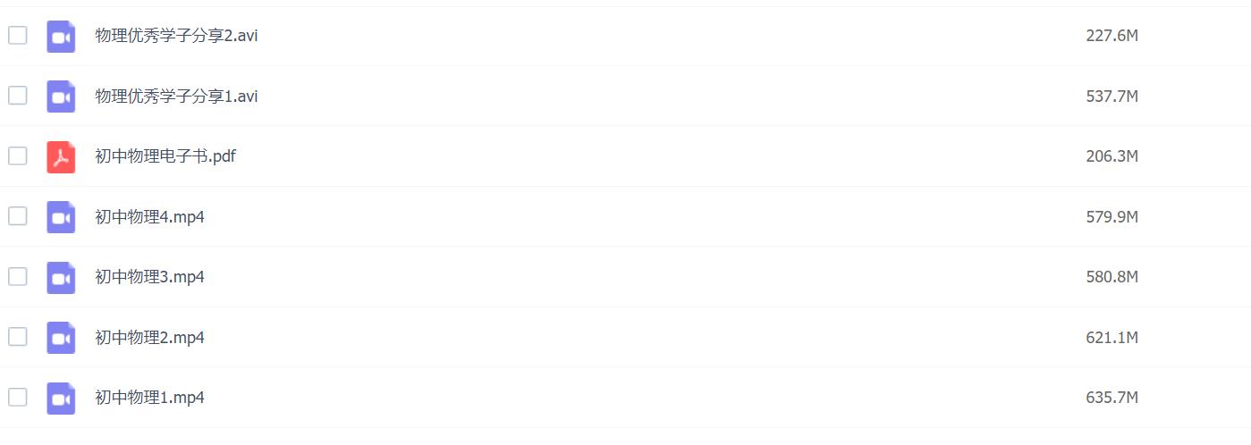 北大优选学习法-初中物理插图