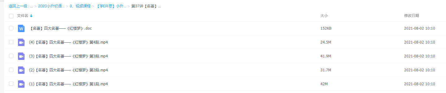 学而思【名著】四大名著——《红楼梦》学习阅读理解技巧课程插图