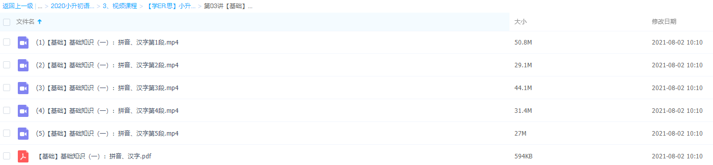 学而思【基础】基础知识(一):拼音、汉字视频大全插图 学而思【基础】基础知识(一):拼音、汉字视频大全插图