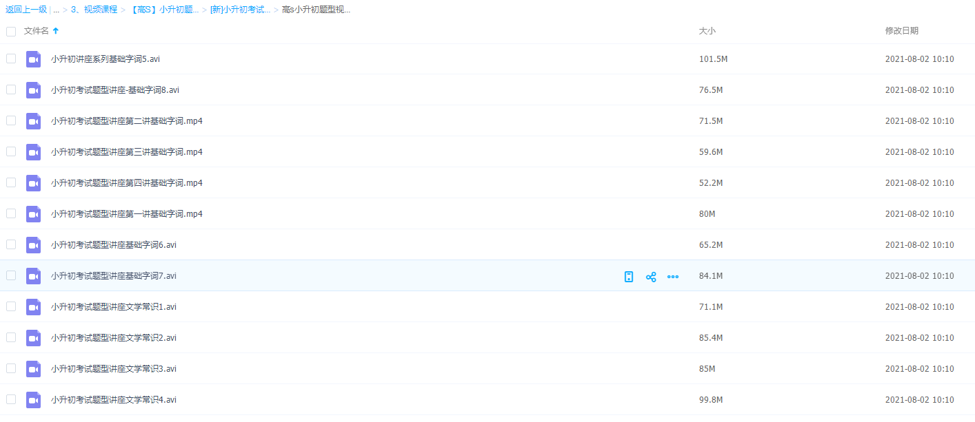 高思语文小升初题型视频01基础字词文学常识内容大全插图 高思语文小升初题型视频01基础字词文学常识内容大全插图