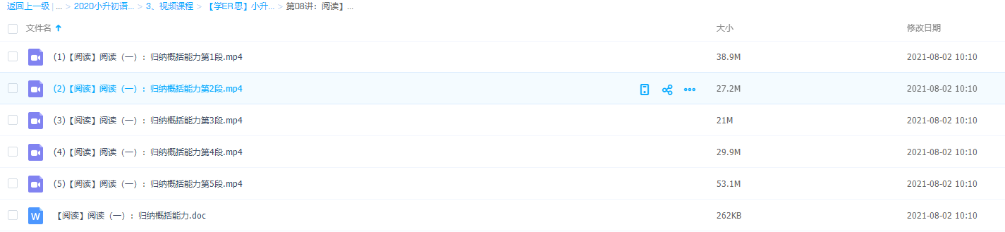 学而思【阅读】阅读(一):归纳概括能力学习讲义加视频教学插图 学而思【阅读】阅读(一):归纳概括能力学习讲义加视频教学插图