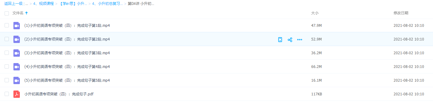 小升初总复习(四)【赵紫涵】小升初英语专项突破(四):完成句子插图 小升初总复习(四)【赵紫涵】小升初英语专项突破(四):完成句子插图
