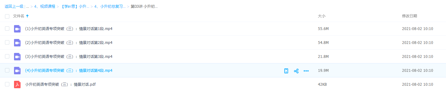 小升初总复习(四)【赵紫涵】小升初英语专项突破(三):情景对话插图 小升初总复习(四)【赵紫涵】小升初英语专项突破(三):情景对话插图