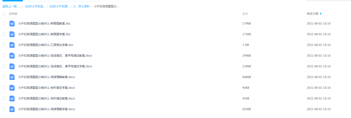 小升初英语题型分类讲义（教师版+学生版）知识点讲解教案学习插图