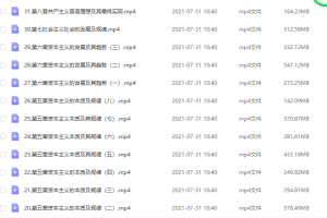 2022马原必学考点解析重点哲学概念讲解精讲视频学习课程资源