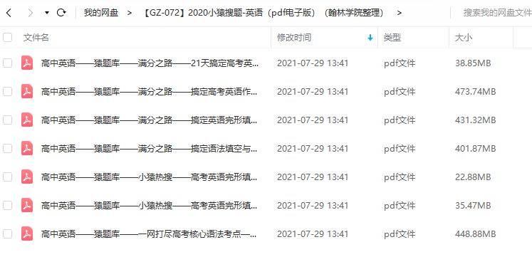 2020小猿搜题-高中英语（pdf电子版）完型填空作文突破插图