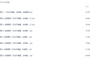 2019小升初英语专题基础梳理（含答案）全国通用等8个文件