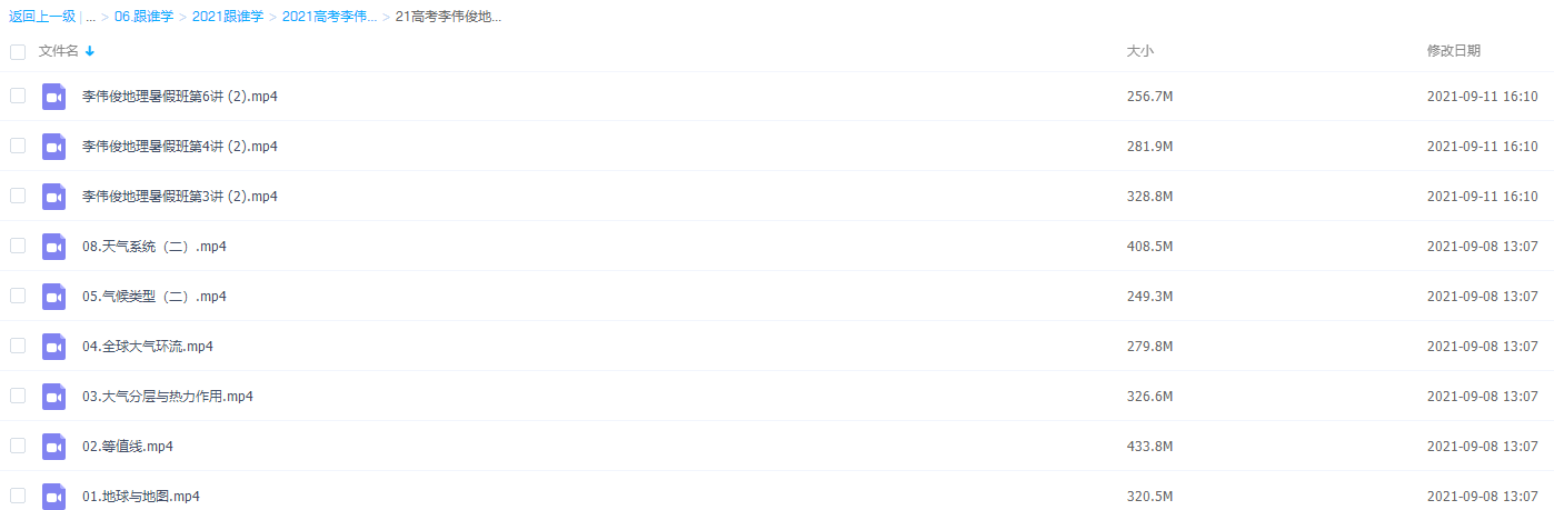 2021跟谁学高考李伟俊地理是课程插图