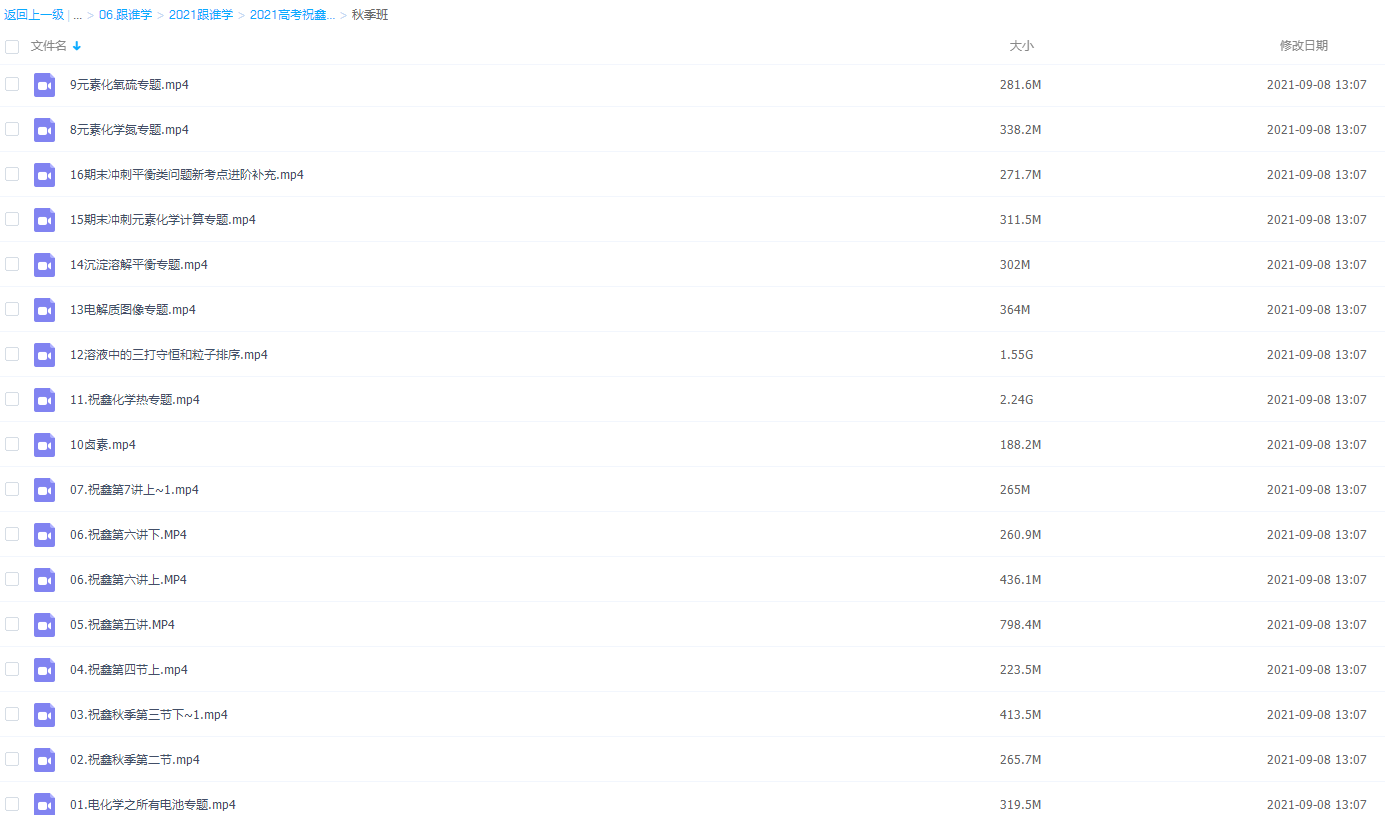 2021跟谁学高考祝鑫化学一轮复习秋季班插图