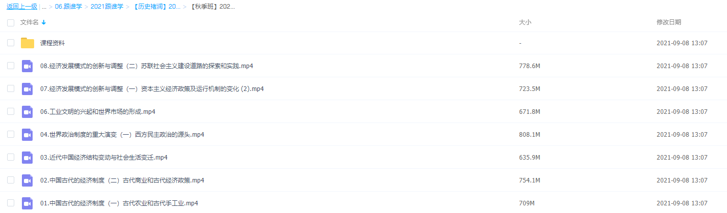 2021跟谁学历史褚润高考一轮二轮复习插图1