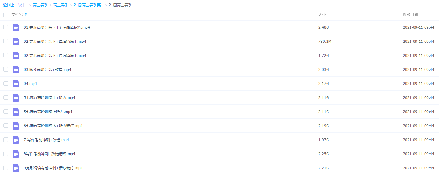 2021作业帮高三春季何红艳一流英语视频课程插图 2021作业帮高三春季何红艳一流英语视频课程插图