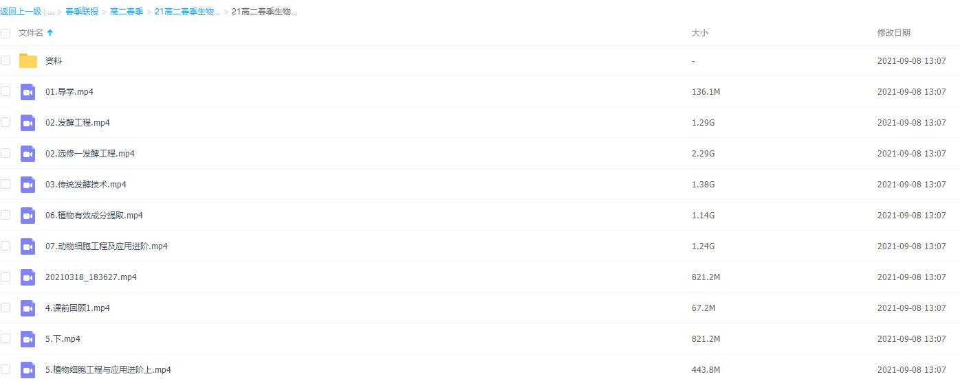 2021猿辅导高二春季生物赵静娴目标985视频课程插图1 2021猿辅导高二春季生物赵静娴目标985视频课程插图1