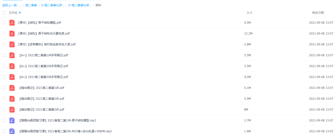 2021猿辅导高二春季化学冯璐目标985视频课程插图2
