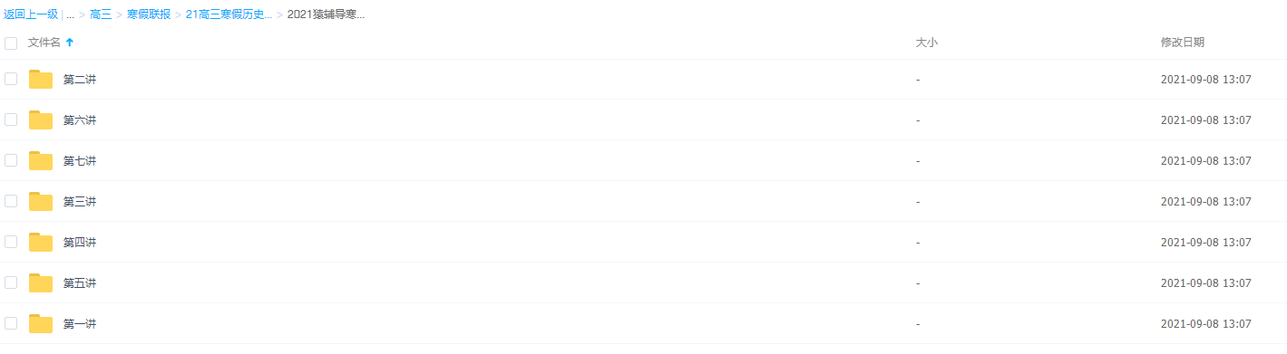2021猿辅导高三寒假历史唐浩视频课程插图1