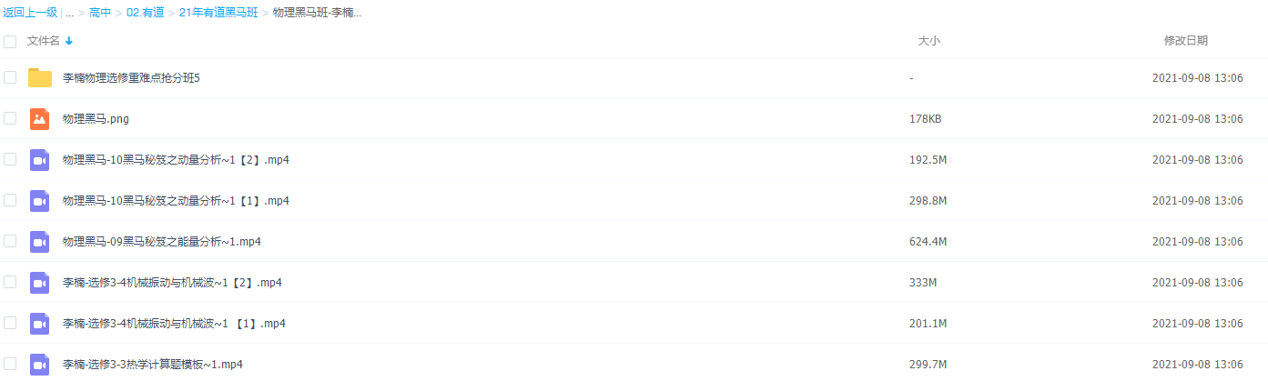 2021有道精品课丁治宇、李楠高考物理黑马班视频课程插图 2021有道精品课丁治宇、李楠高考物理黑马班视频课程插图