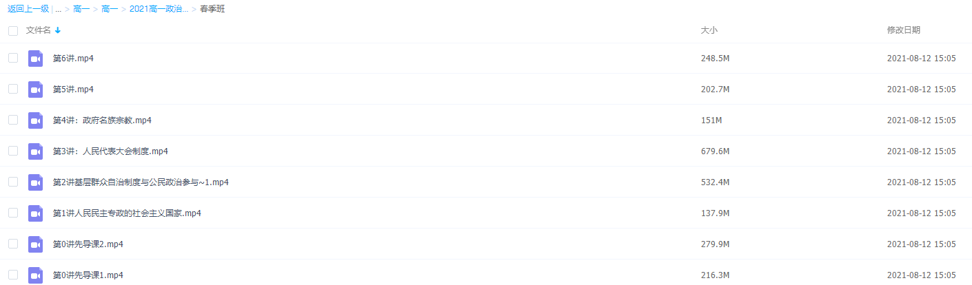 2021届高途春季班(HL绝密)-高一政治朱法垚春班插图 2021届高途春季班(HL绝密)-高一政治朱法垚春班插图