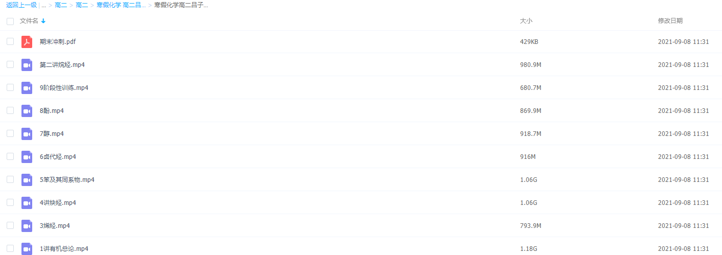 2021届高途寒假班(HL绝密)-高二化学高二吕子正视频课程插图
