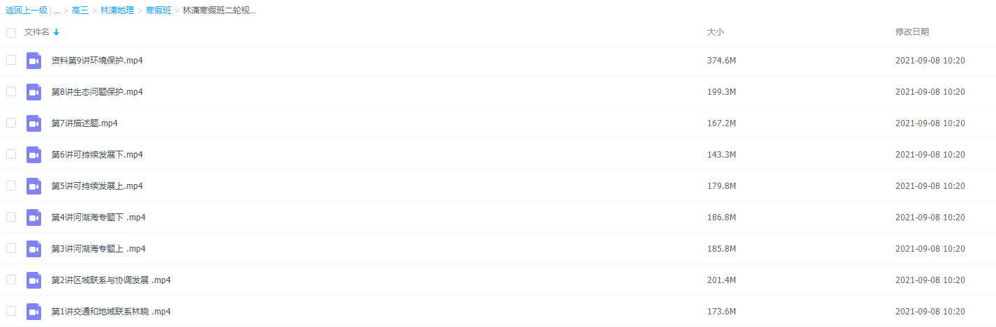 2021届高途寒假班(HL绝密)-高三林潇寒假班二轮视频课插图