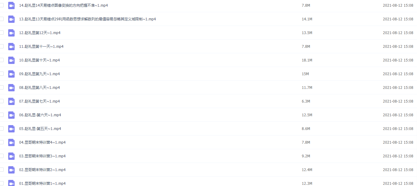 2021届高途寒假班(HL绝密)-高三赵礼显显哥三十天期末特训营插图 2021届高途寒假班(HL绝密)-高三赵礼显显哥三十天期末特训营插图