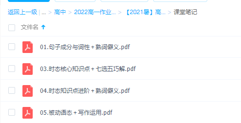 作业帮【2021暑】高一英语尖端班文洵刚知识点大全插图1 作业帮【2021暑】高一英语尖端班文洵刚知识点大全插图1