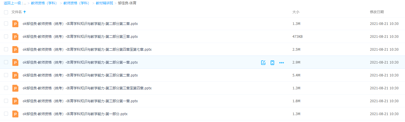 教师资格(学科)教材精讲班邹佳良体育学科知识与教学能力插图 教师资格(学科)教材精讲班邹佳良体育学科知识与教学能力插图