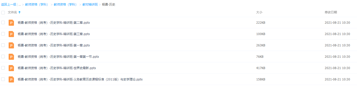 教师资格(学科)教材精讲班杨勇历史精讲班学习讲义插图 教师资格(学科)教材精讲班杨勇历史精讲班学习讲义插图
