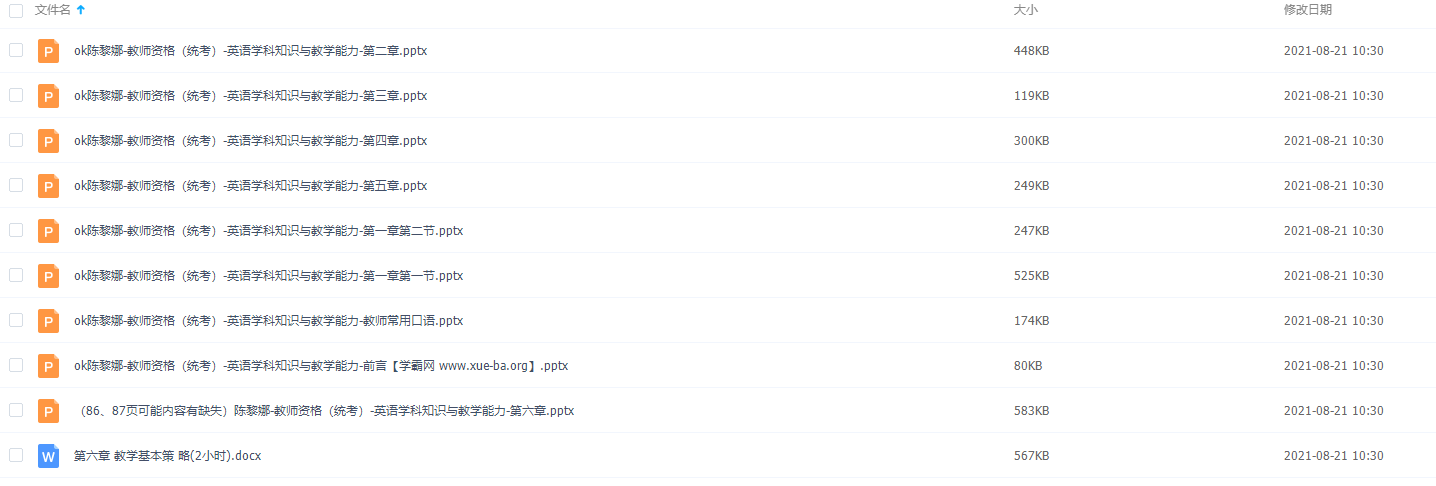 教师资格（学科）教材精讲班陈黎娜英语ppt讲义学习插图