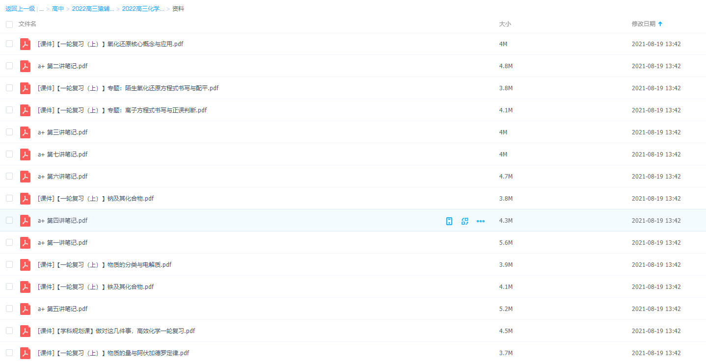 猿辅导2022高三化学李霄君暑假班A+氧化还原核心概念与应用插图1