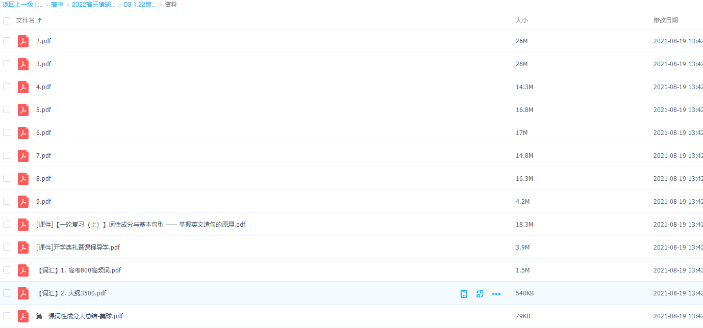 22届-猿辅导高三英语【斯琴】暑假班A+词性成分与基本句型插图